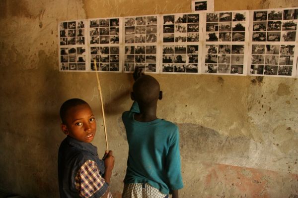 Schulkinder in Guinea-Bissau