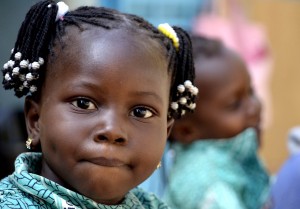 Kind in Burkina-Faso